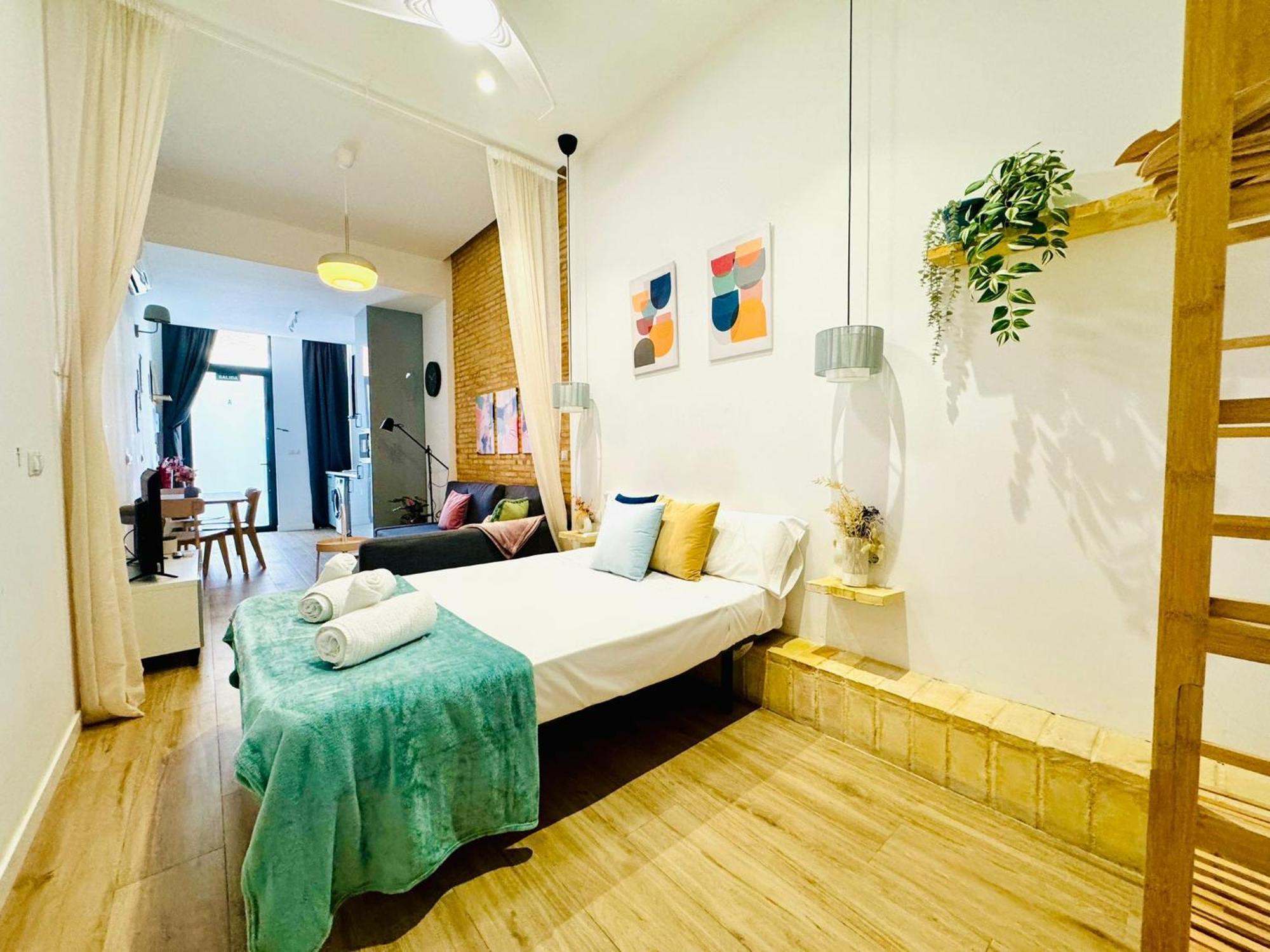 Relaxing Beachside Cabanyal Loft Валенсия Екстериор снимка